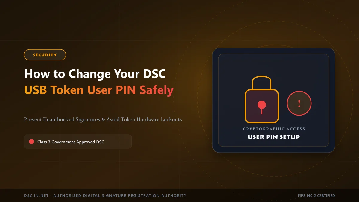 Step-by-Step Guide to Changing Your USB Token PIN