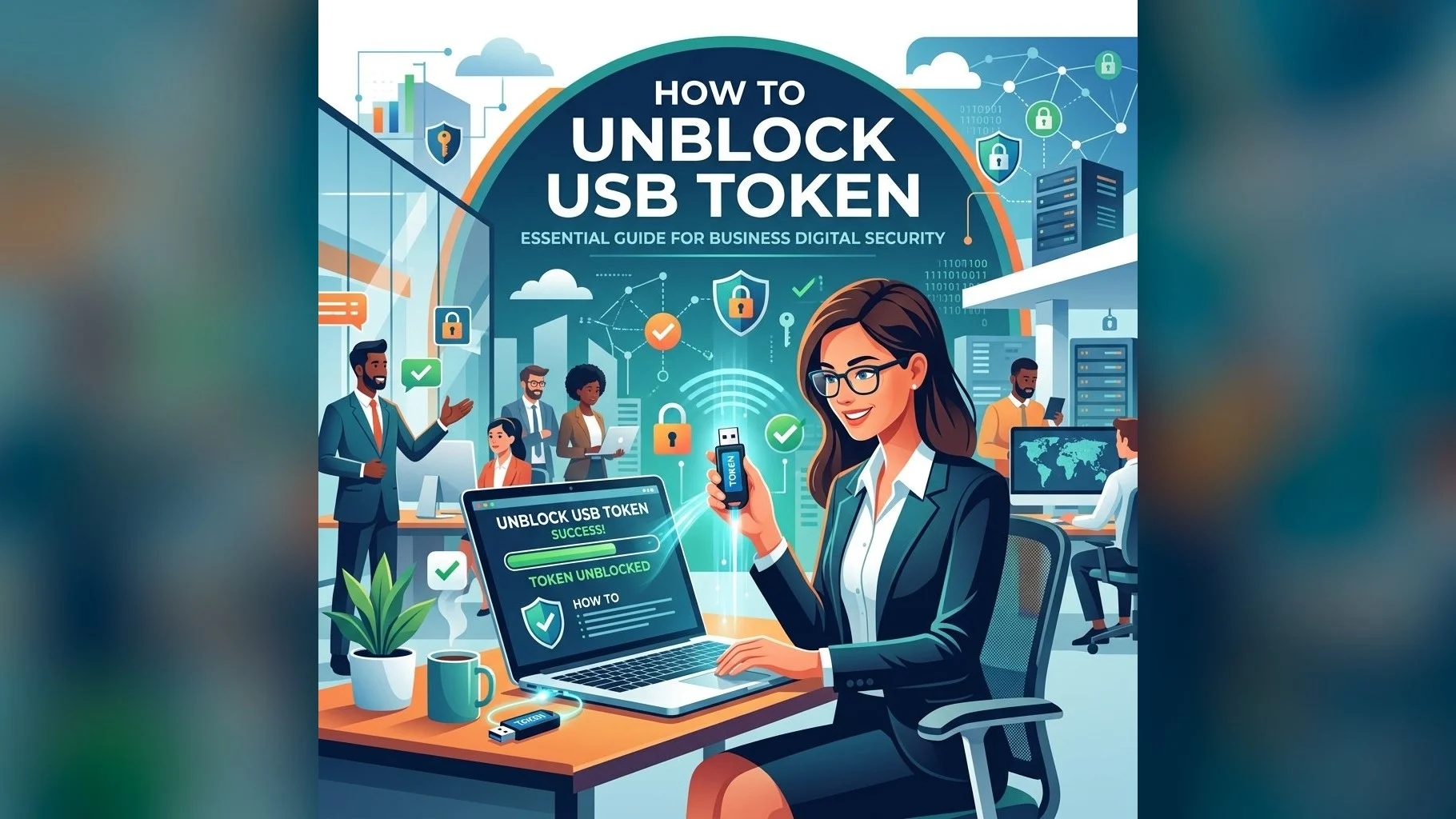 How to Unblock a Locked USB Token