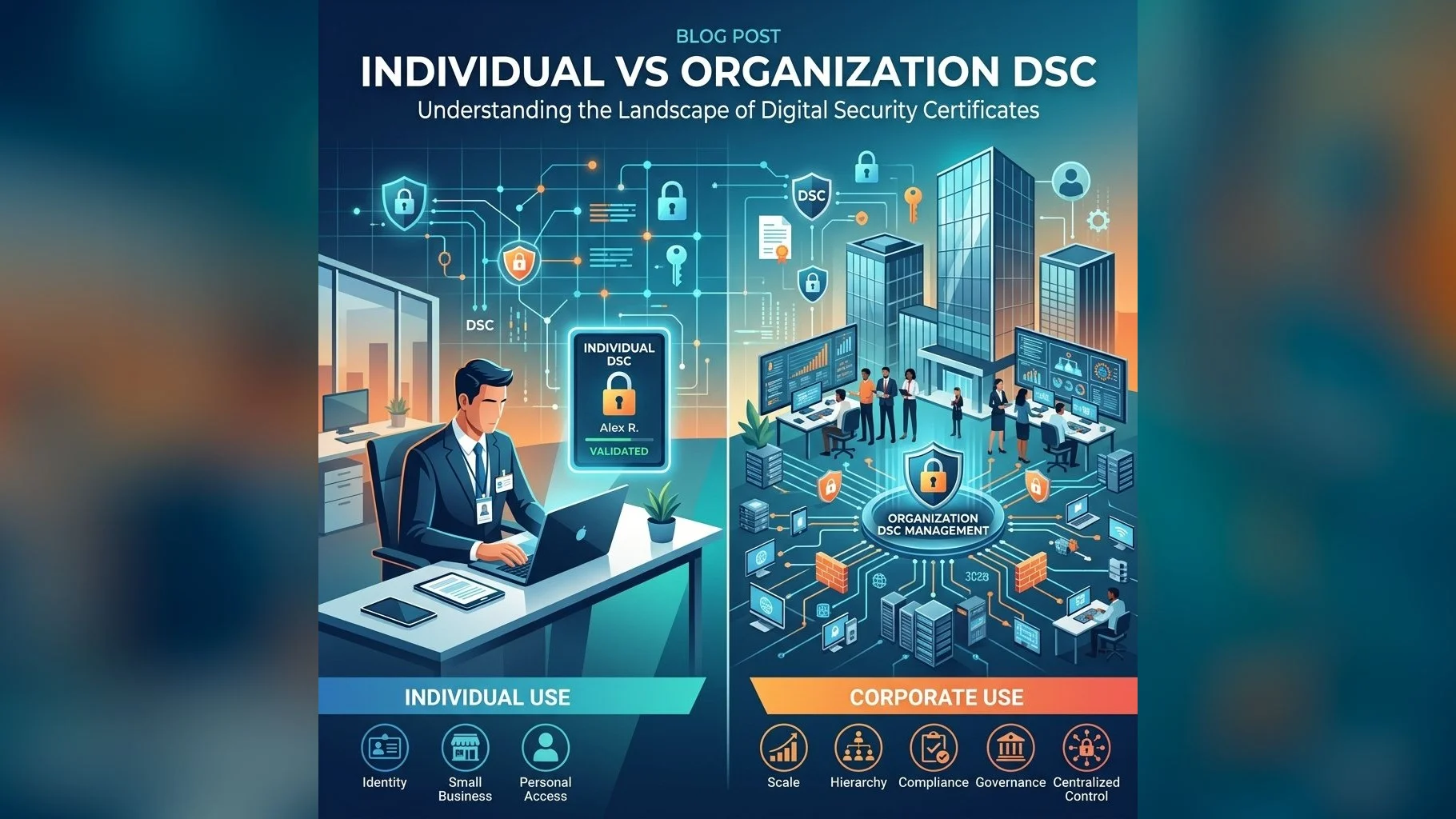Difference Between Individual and Organization DSC