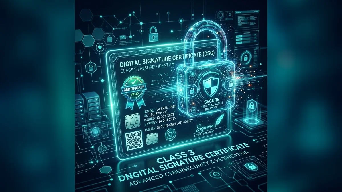 What is a Class 3 Digital Signature Certificate?